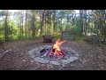 Campfire Central Wisconsin Woods HD 1080P