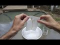 Making 98% Concentrated Sulfuric Acid from Epsom Salt - DIY