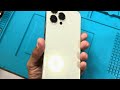 iPhone 13 Pro Max Gold Eks iBox ini Mengalami White Screen | Perbiakan Cepat Bisa Ditunggu