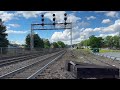 Norfolk Southern Freight Passes Through Waldwick