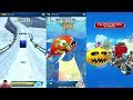 Sonic Dash - Andronic VS Captaine Shadow VS Series Knuckles _ Movie Sonic vs All Bosses Zazz Eggman