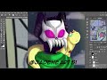 My first Speed paint : Devil's Child Ch 1 Pg1