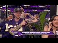 FOX 9's crew reacts live to Vikings taking J.J. McCarthy in NFL Draft