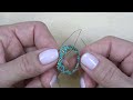 Aurora Pendant & Triangle Bead Herringbone Chain