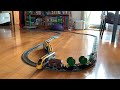 Lego train crash