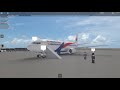 [ROBLOX] Flying onboard Malaysia Airlines