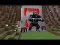 How JJ and Mikey Found Scary Blood Armour at Night and Attack The Village in Minecraft !