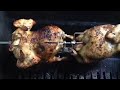 Birds on the rotisserie