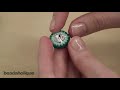 How to Weave a Basic Beaded Bezel