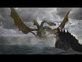 King Ghidora vs Mecha King Ghidora + Godzilla 2014 (King of Kaiju) - Godzilla Vs