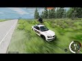 STREET RACING Turns into High-Speed Police Chase in BeamNG Drive Mods!