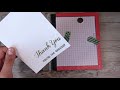 Using Embossing powder with Embossing Folders! Clean and Simple Cardmaking