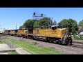 Railfanning In Rochelle, IL Featuring UP1995