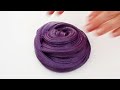 Pink vs Purple - Mixing Makeup Eyeshadow Into Slime ASMR