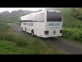 Trying to get a full size coach along Hardknott and Wrynose pass