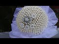 DIY Pearl Bridal Bouquet | DIY Glam Wedding Bouquet | DIY Wedding Tutorial