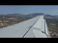 Aegean Airlines/Airbus A321 landing in Athens from Thessaloniki. Προσγείωση στο αεροδρόμιο Αθήνας.