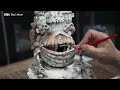 Making a Ceramic Howl's Moving Castle of StudioGhibli   / 도자기로 하울의 움직이는 성 만들기