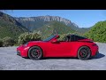 2025 Porsche 911 Targa 4 GTS | Carmin Red | Driving, Interior, Exterior (992.2 Hybrid)