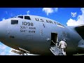 U.S. Air Force C-17 Globemaster III Showing the Insane Quick Takeoff to Ukraine