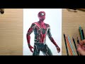 Iron Spider drawing (캐릭터 드로잉 : 아이언 스파이더맨)