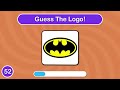 Guess the Logo in 6 Seconds | 60 Famous Logos | Logo Quiz | Moon Quiz 🌙
