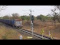 Most Powerful Electric Goods Locomotive Alstom 12000 HP Nagpur WAG12 with BOXN Wagon Rake