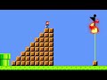 Super Mario Bros. but Muscular Mario vs 999 Moon Powerups Turn Peach Giant BUTT