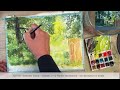 How To Paint Trees & Foliage In Watercolour