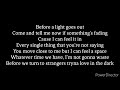 Tell It To My Heart-Lyrics-Meduza (ft. Hozier)