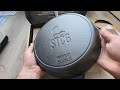 Cast iron pan with lid for my camping trips from STCG # 12 Unboxing