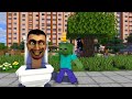 MINI TITAN SPEAKERMAN AND CAMERAMAN BECOME GIANT vs Toilet Apocalypse and Stupid Jokes in Minecraft