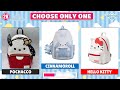 Choose Only One🌟Pochacco🤍Cinnamoroll💙Hello Kitty❤Sanrio Edition🎀#wouldyourather