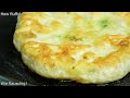 10 Minutes Breakfast with Potato | Easy Potato Recipe | Potato Crepe. ASMR