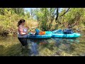 Kayaking on the Econfina River September 2023 Youngstown, FL.