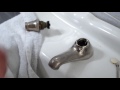 Replacing a tap washer & using a reseating tool