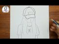 8 Easy Drawing Ideas for Beginners | Pencil Sketch | Easy Pencil Drawing | BTS Girl Drawing Easy