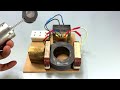 Free Energy Magnets the help of big Magnets using microwave copper coils