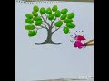 Tree drawing idea |very easy |yt vedio |step by step  art A Tree |
