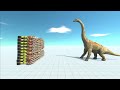 100 SPIKY BOXING GLOVES vs ALL UNITS Animal Revolt Battle Simulator