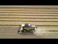 Harvest time, 4k drone video in Shropshire, UK