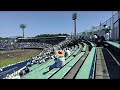 【高校野球応援】第105回全国高等学校野球選手権 群馬大会（準決勝）健大高崎vs桐生第一　2023春季関東王者の健大高崎から先制点であり決勝点となる1点をあげる桐生第一【桐生第一】