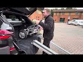 How to get your wheelchair into a car (the difference between 5ft & 6ft telescopic ramps) LITH-TECH