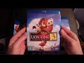 The Lion King 1-3 Blu-Ray Unboxing