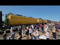 Union Pacific Big Boy 4014 in Nokomis, Illinois, 9/10/24