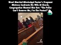 Pregnant Mistress confronts #pastor 's #wife at Church !! FULL #aaronfantazii #hottopics