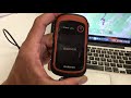 Etrex GPS Training EN - 4.  Import a GPX with Basecamp
