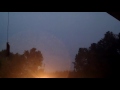 Severe Thunderstorm - 7-8-16 - Porch Footage