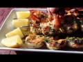 Grilled Garlic & Herb Shrimp - How to Make Grilled Garlic Herb Shrimp Skewers