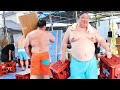 木瀬部屋のバーベキュー【相撲/Sumo】BBQ at Kisebeya